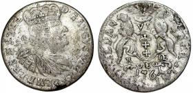 Picture for: Szóstak 1761 August III Gdańsk