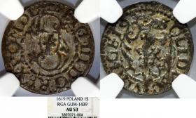 Picture for: Szeląg 1619 Zygmunt III Waza Ryga