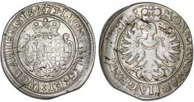 Picture for: 6 krajcarów 1673 Luiza z Anhaltu Brzeg