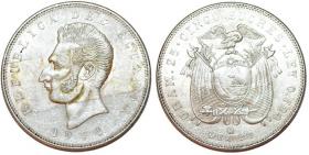 Picture for: 5 sucres 1944 Ekwador Meksyk srebro