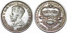 Picture for: 1 floren 1927 Jerzy V Australia srebro