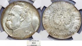 Picture for: 10 złotych 1939 Józef Piłsudski NGC MS 63