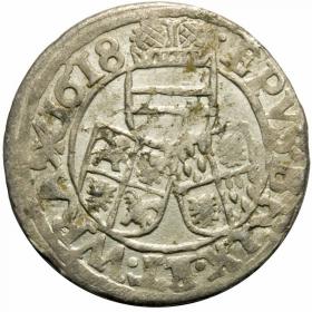 Picture 2 for: 3 kreuzer 1618 Charles of Austria Duchy of Nysa