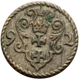 Picture for: Denar 1592 Sigismund III Vasa Gdansk