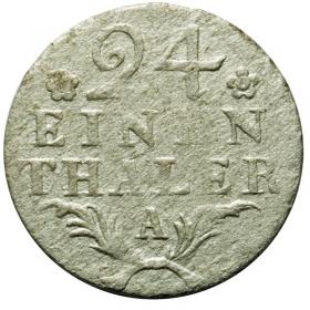 Picture for: 1/24 taler 1782 Frederick the Great Germany Berlin