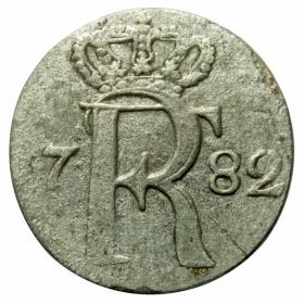 Picture 2 for: 1/24 taler 1782 Frederick the Great Germany Berlin