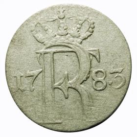 Picture 2 for: 1/24 taler 1783 Frederick the Great Germany Berlin
