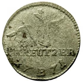 Picture 2 for: 1 kreuzer 1771 Frederick the Great Germany Wroclaw