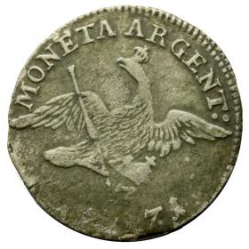 Picture 2 for: 3 kreuzer 1771 Frederick the Great Germany Brandenburg