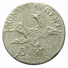 Picture 2 for: 3 kreuzer 1776 Frederick the Great Krolewiec