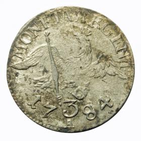 Picture 2 for: 3 kreuzer 1784 Frederick the Great Germany Berlin