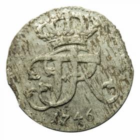 Picture 2 for: 1/48 thaler 1746 Frederick the Great Germany Berlin