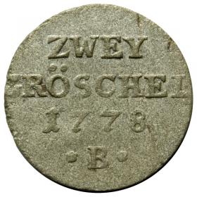 Picture 2 for: 2 Groeschel 1778 Frederick the Great Wroclaw