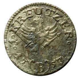 Picture 2 for: 1 kreuzer 1753 Frederick the Great Wroclaw