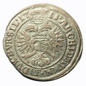 Picture 2 for: 3 kreuzer 1711 Joseph I Silesia Wroclaw