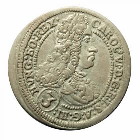 Picture for: 3 kreuzer 1714 Charles VI Hungary