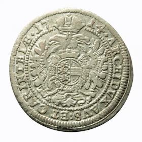 Picture 2 for: 3 kreuzer 1714 Charles VI Hungary
