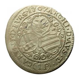 Picture 2 for: 3 kreuzer 1707 Joseph I Austria Sankt Veit