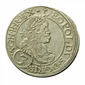 Picture for: 3 kreuzer 1664 Leopold I Austria Vienna