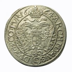 Picture 2 for: 3 kreuzer 1664 Leopold I Austria Vienna