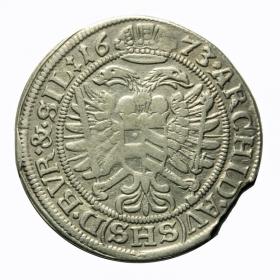 Picture 2 for: 6 kreuzer 1673 Leopold I Silesia Wroclaw