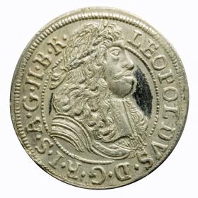 Picture for: 3 kreuzer 1688 Leopold I Austria Hall