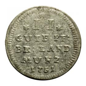 Picture for: 2 gute groschen 1751 Frederick Margrave of Brandenburg Germany Bayreuth