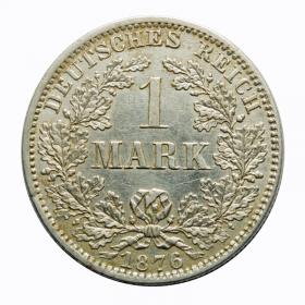Picture for: 1 mark 1876 A Wilhelm I Hohenzollern Germany Berlin