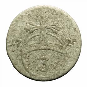 Picture for: Groschel 1729 Wilhelm Heinrich Germany Saxony Eisenach