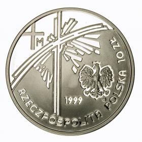 Picture 2 for: 10 zl John Paul II  Pope Pilgrim 1999