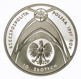 Picture 2 for: 10 zl John Paul II  46 International Eucharistic Congress 1997