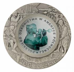 Picture for: 10 zl 2008 400 Anniversary of settlement in North America