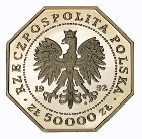 Picture 2 for: 50000 zl 1992 200 years Order Virtuti Military