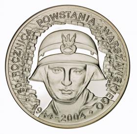 Picture for: 10 zl 2004 60th Anniversary Warsaw Uprising