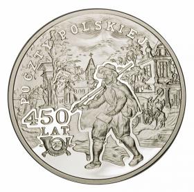 Picture for: 10 zl 2008 450 years of Polish Post