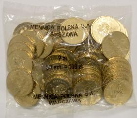 Picture for: 2 zl 2008 65 Anniversary of Ghetto in Warsaw 50 pieces Mint coin bag