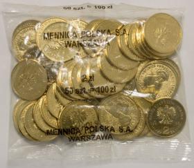 Picture for: 2 zl 2008 90 Anniversary of Wielkopolska Uprising 50 pieces Mint coin bag