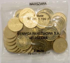 Picture for: 2 zl 2005 Swietokrzyskie Voivodeship 50 pieces Mint coin bag