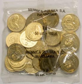 Picture for: 2 zl 2009 25th anniversary of the death of Father Jerzy Popieluszko 1947  1984 50 pieces Mint coin bag