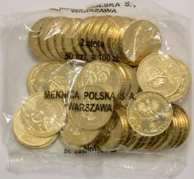 Picture for: 2 zl 2007 Henryk Arctowski and Antoni B. Dobrowolski 50 pieces Mint coin bag