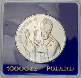 Picture for: 10000 zl 1987 John Paul II silver