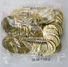 Picture for: 2 zl 2008 Konin 50 pieces Mint coin bag