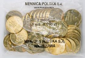 Picture for: 2 zl 2007 Lomza 50 pieces Mint coin bag