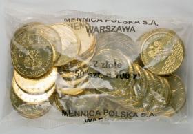Picture for: 2 zl 2006 Sandomierz 50 pieces Mint coin bag