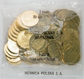 Picture for: 2 zl 2006 Jaroslaw 50 pieces Mint coin bag