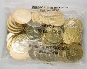 Picture for: 2 zl 2005 Stanislaw August Poniatowski Gniezno 50 pieces Mint coin bag