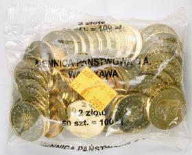 Picture for: 2 zl 2004 Podlaskie Voivodeship 50 pieces Mint coin bag