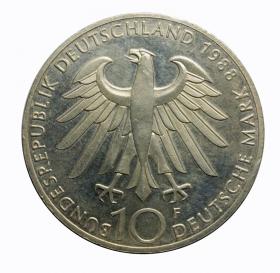 Picture 2 for: 10 mark 1988 Carl Zeiss Germany Stuttgart