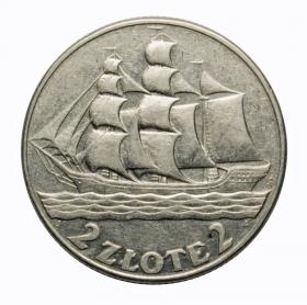Picture for: 2 zlote 1936 Sailing ship Second Polish Republic Warsaw