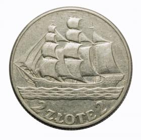 Picture for: 2 zlote 1936 Sailing ship Second Polish Republic Warsaw